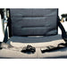 Oracle Lightweight Foldable Power Wheelchair, seat and seatbelt 