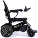 Tech 4 Remote Control Power Wheelchair in black, right sideview