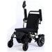 Tech 4 Remote Control Power Wheelchair in black, adjustable armrest