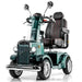 Gatsby X Vintage Mobility Scooter in green, front left view