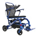 Matrix Ultra 2 Wheelchair in blue, front right view