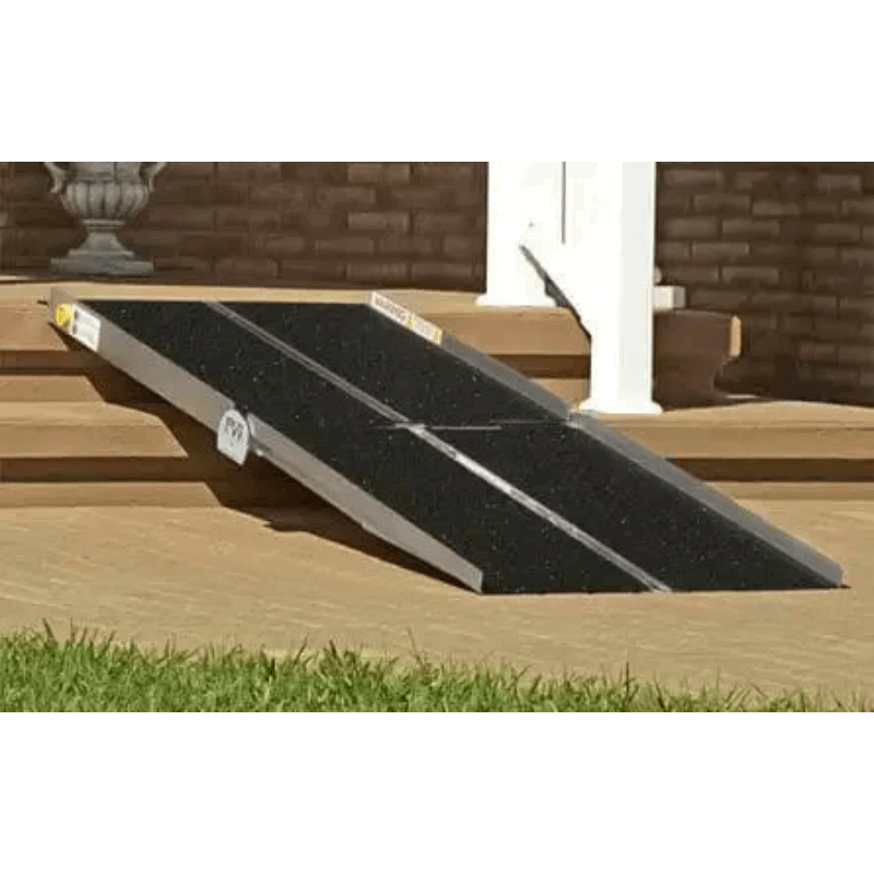 Missing Ramps PVI - Aluminum Multi-Fold Portable Wheelchair Ramp — Life Changing Mobility