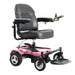 Merits EZ GO Electric Power Wheelchair P321 Wheelchairs Merits Health Pink